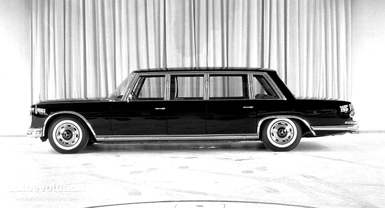 Mercedes Benz 600 Pullman Landaulet-6 Doors V100 1967 #3