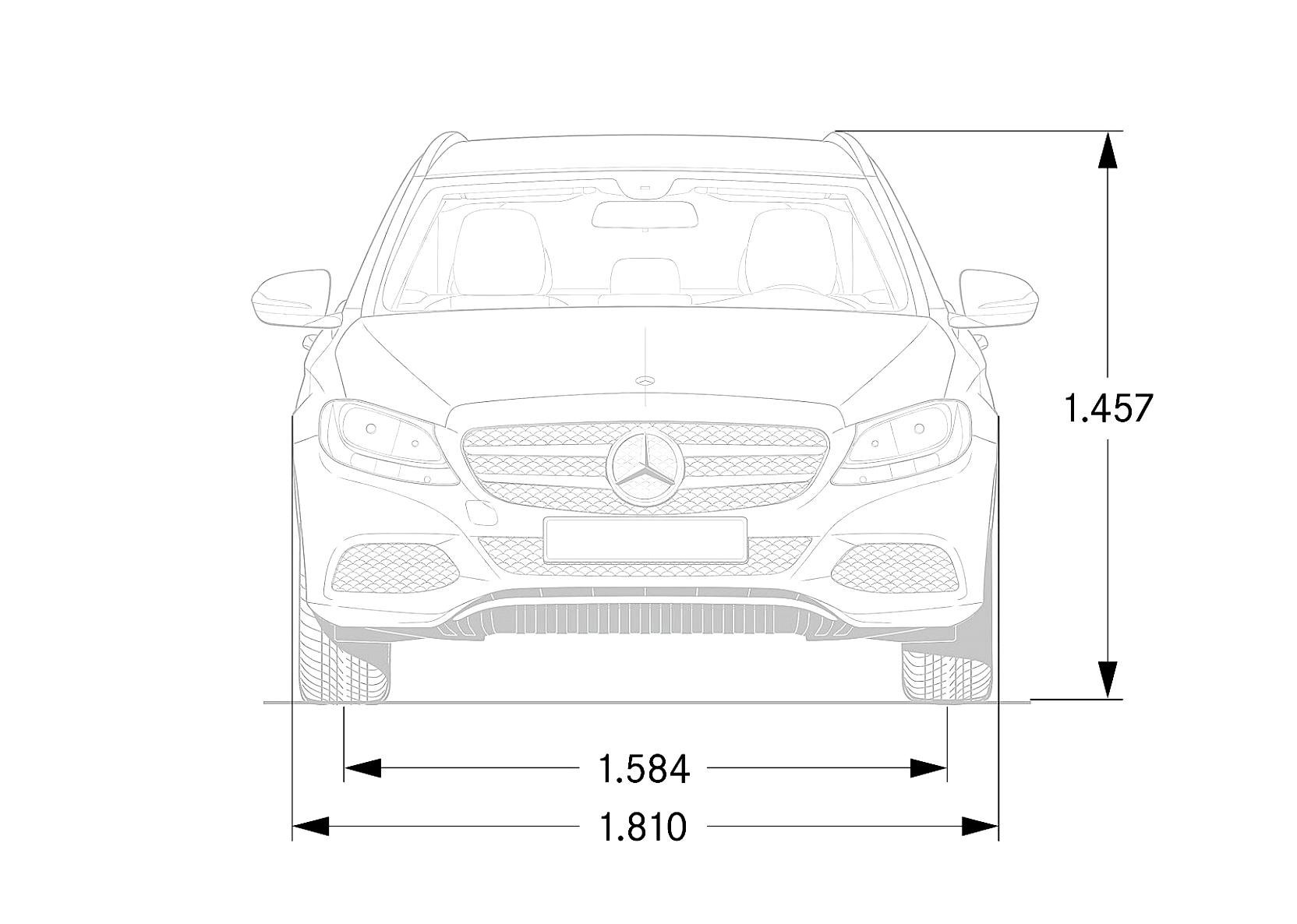 Mercedes Benz C-Class T-Modell 2014 #41