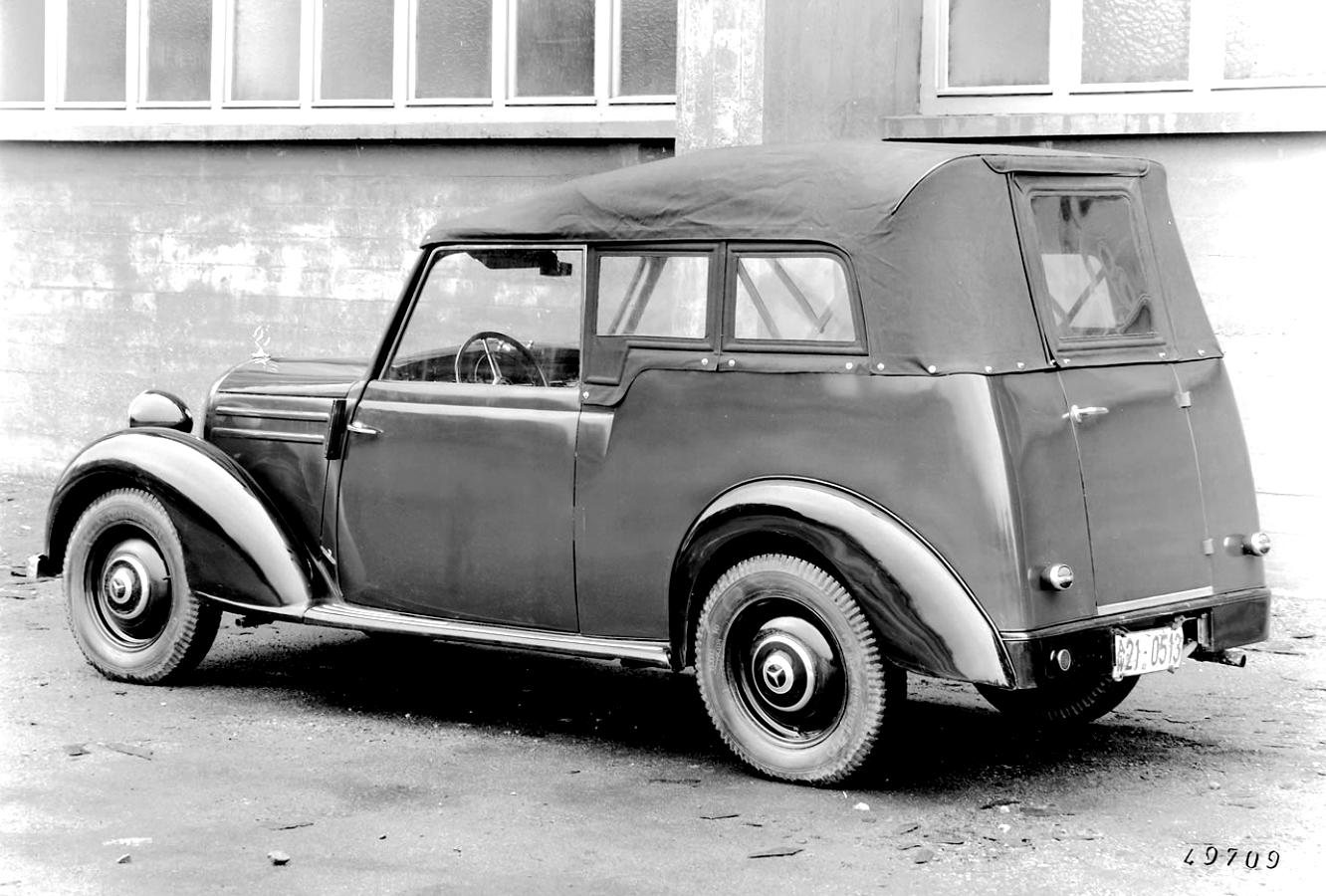 Mercedes Benz Typ 170 Cabriolet W136 1949 #13