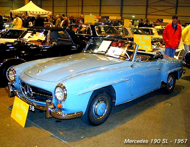 Mercedes Benz Typ 190 SL Coupe W121 1955 #3