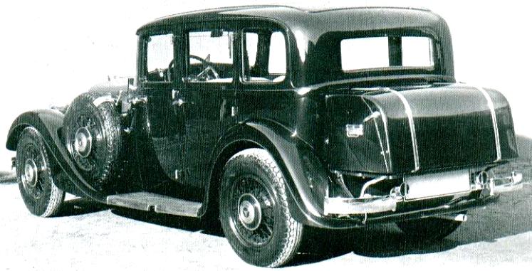 Mercedes Benz Typ 290 Cabriolet D W18 1934 #25