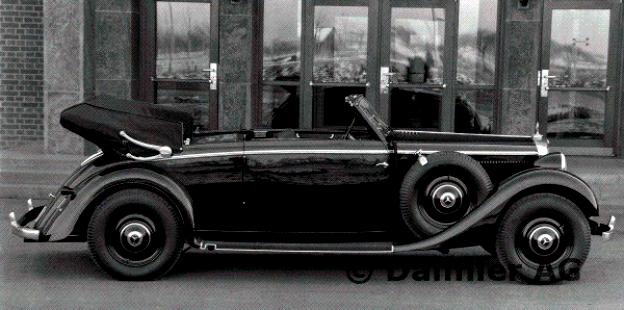 Mercedes Benz Typ 320 Cabriolet B W142 1937 #3