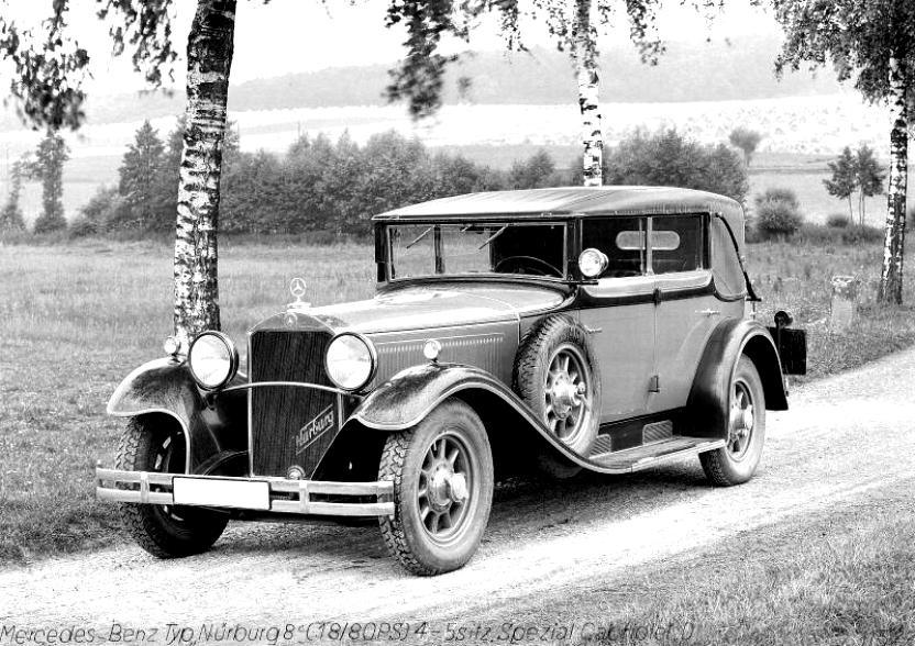 Mercedes Benz Typ Nurburg Cabriolet F W08 1933 #8