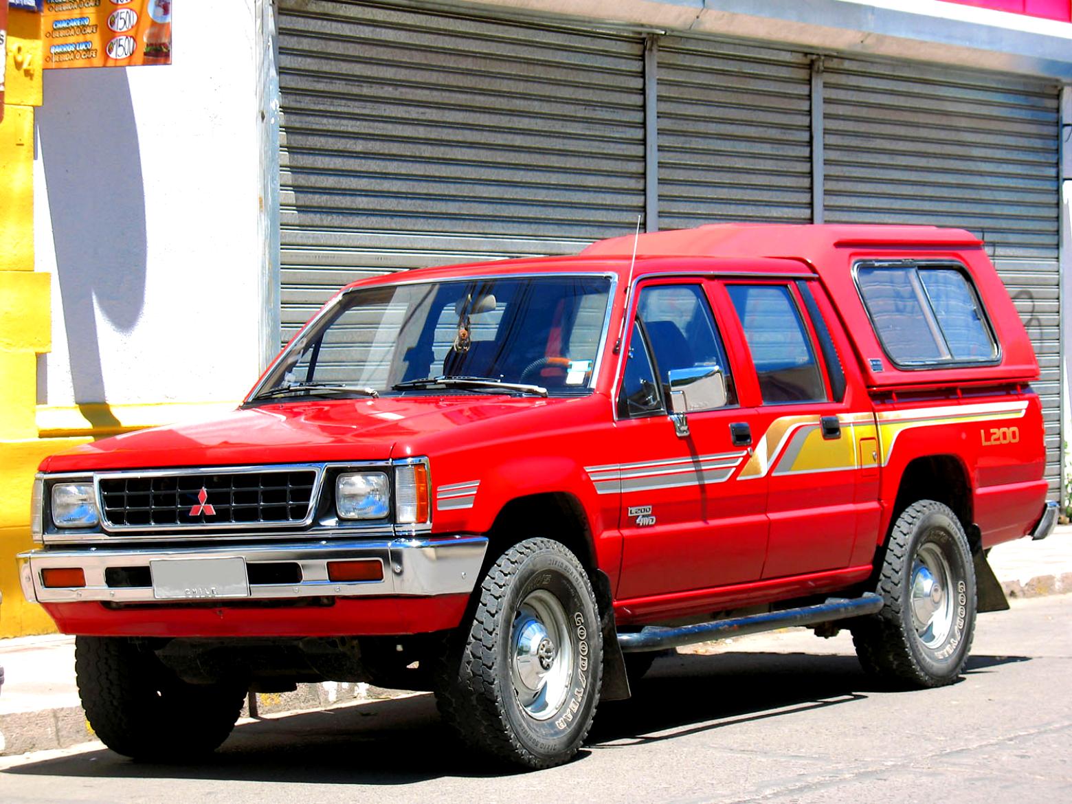 Mitsubishi L200 Crew Cab 1995 #9