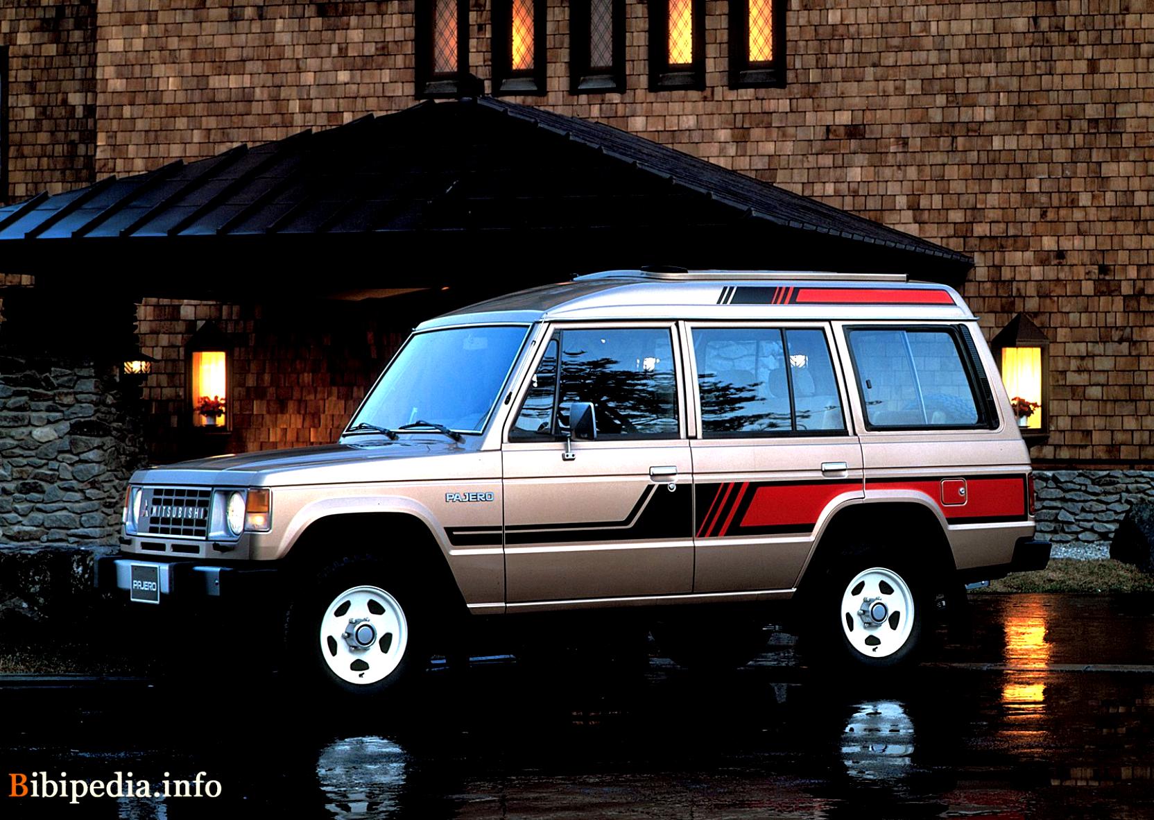 Mitsubishi Pajero Wagon 1986 #1