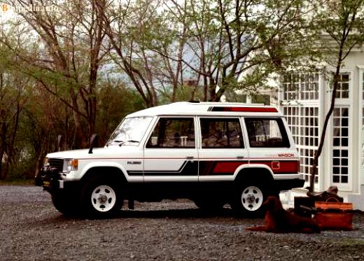 Mitsubishi Pajero Wagon 1986 #3