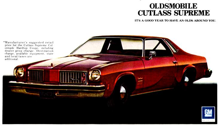 Oldsmobile Cutlass S 1975 #56