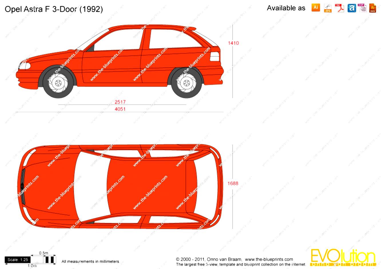 Opel Astra 3 Doors 1991 #6