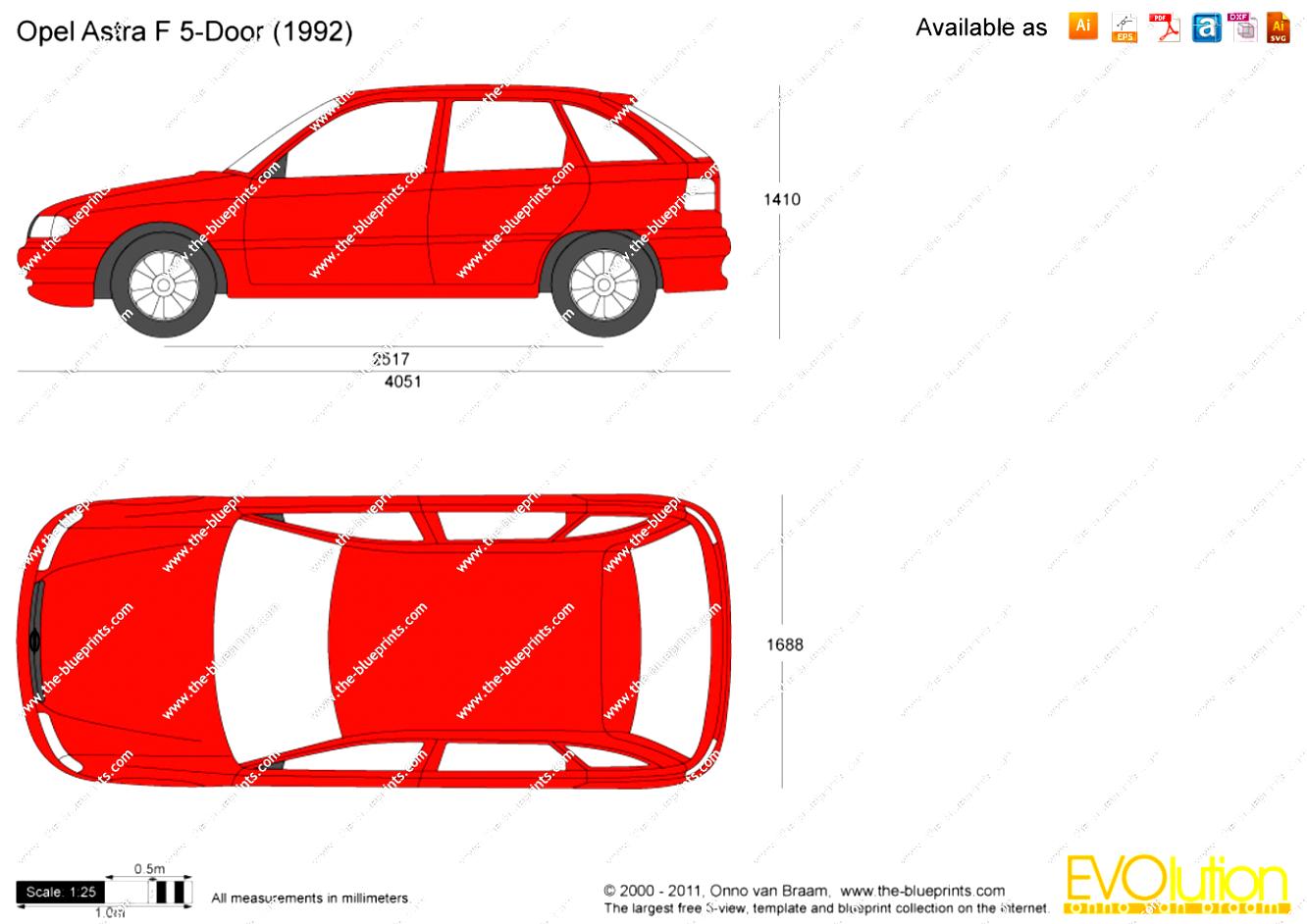 Opel Astra 5 Doors 1991 #12