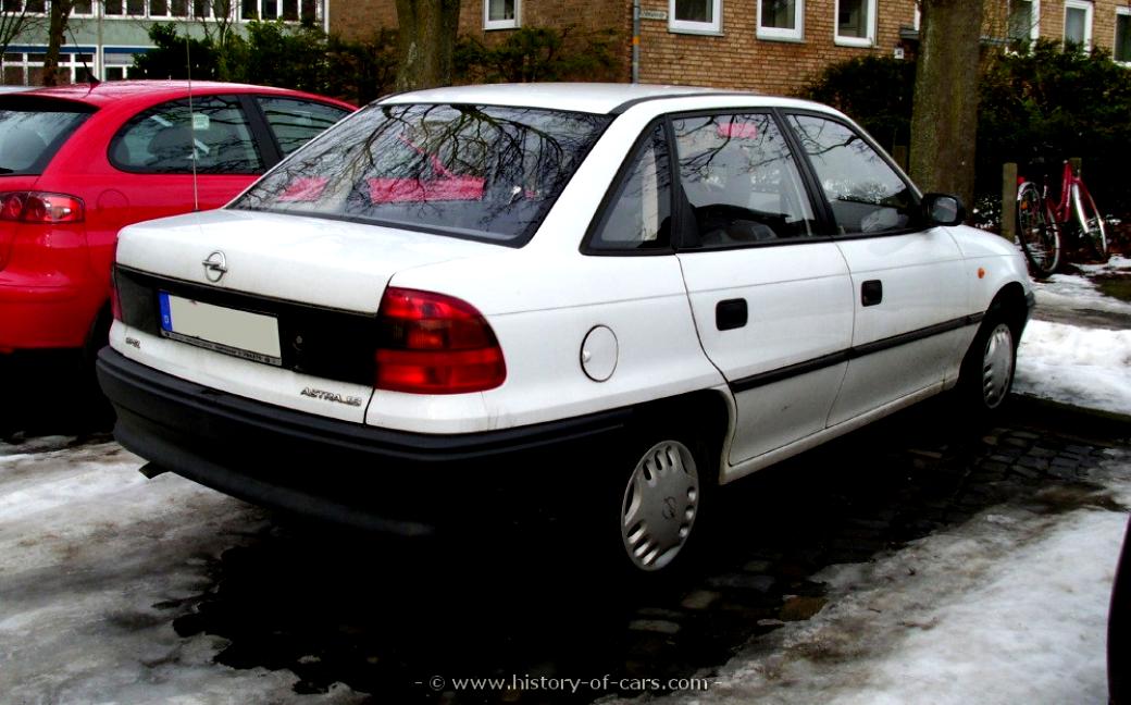 Opel Astra 5 Doors 1994 #6