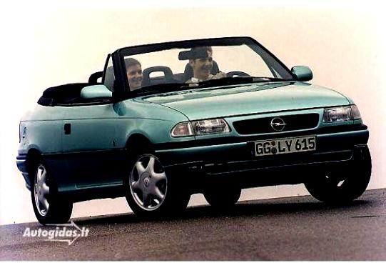 Opel Astra Cabriolet 1993 #8