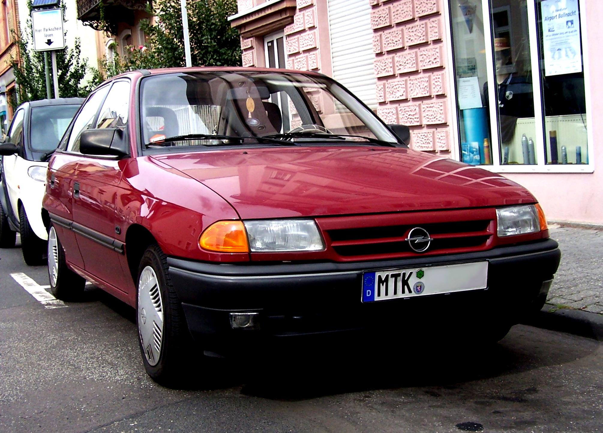 Opel Astra Cabriolet 1993 #11