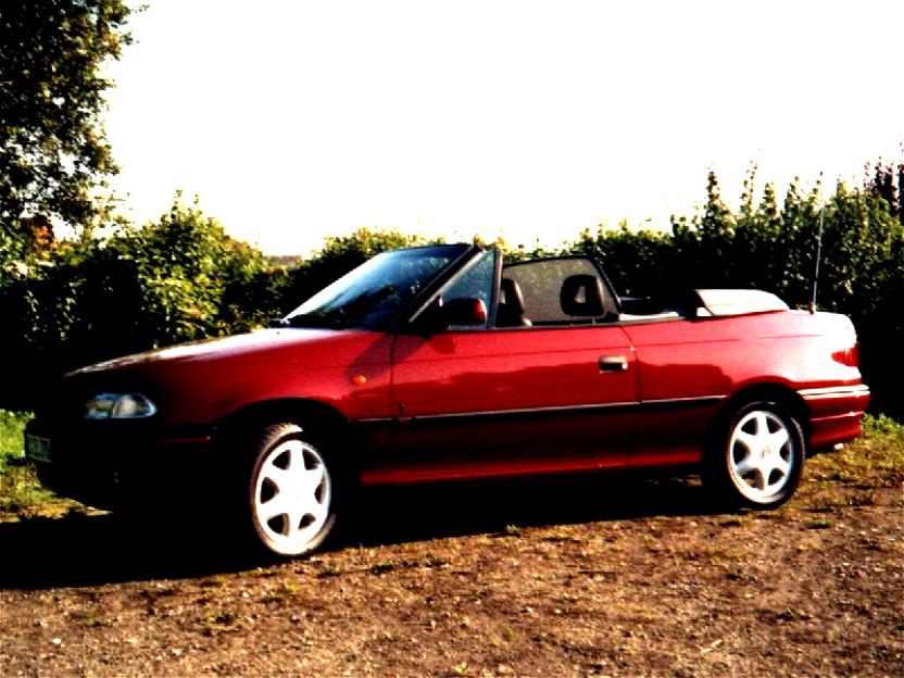 Opel Astra Cabriolet 1995 #4