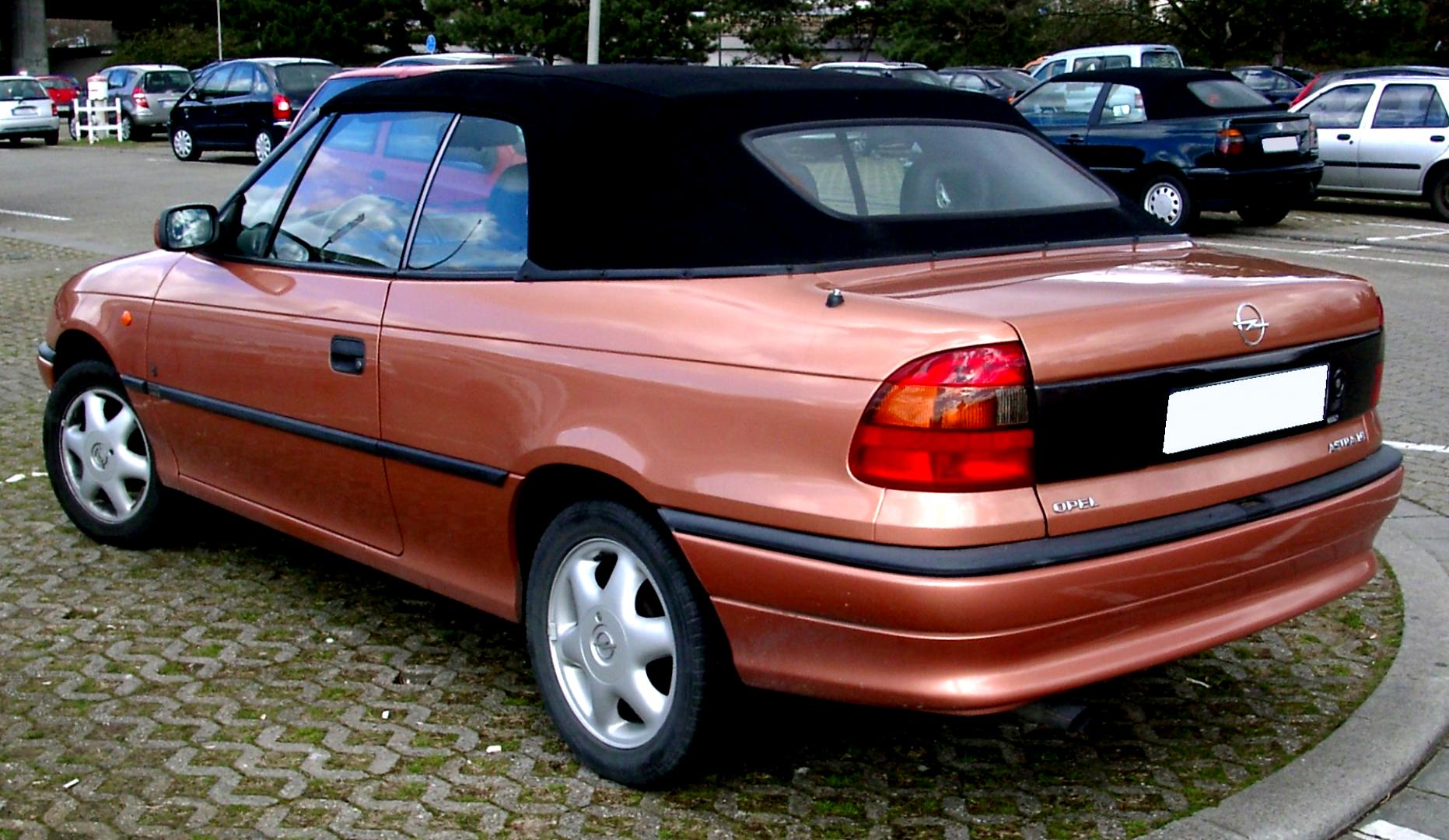 Opel Astra Cabriolet 1995 #5