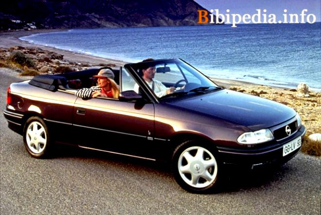 Opel Astra Cabriolet 1995 #6