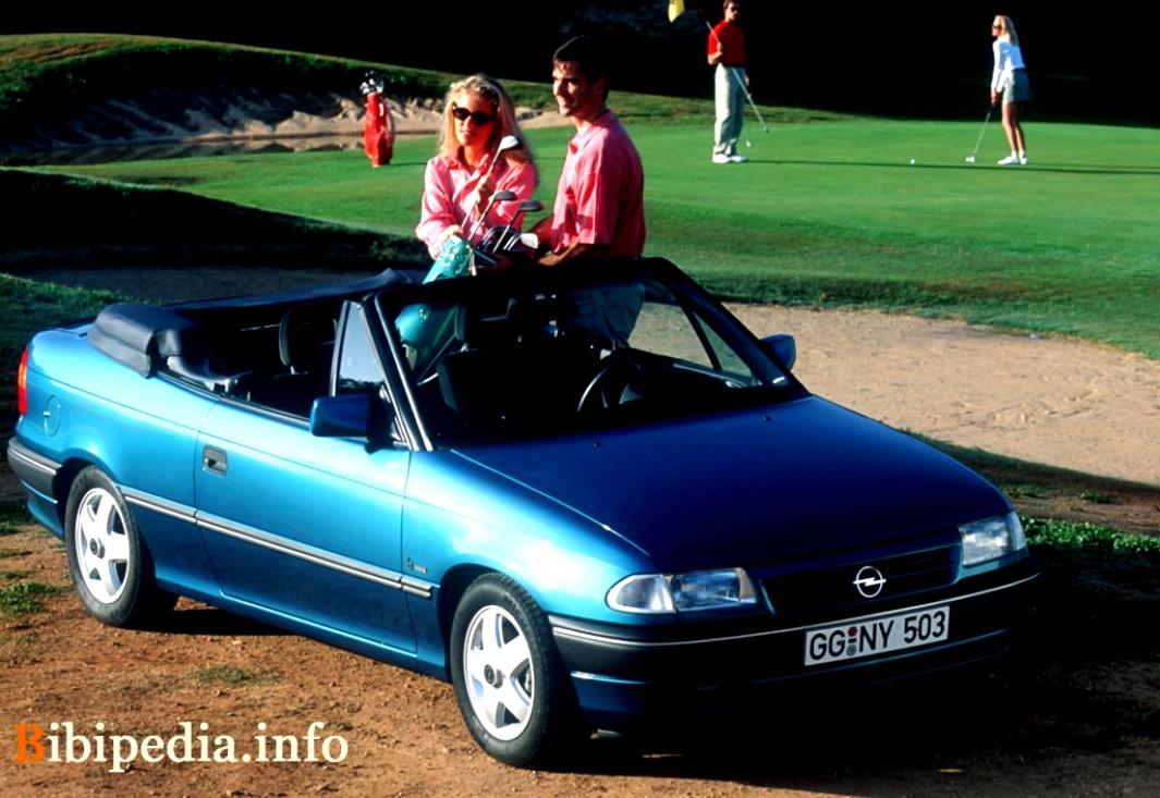 Opel Astra Cabriolet 1995 #9