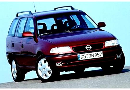 Opel Astra Caravan 1994 #7