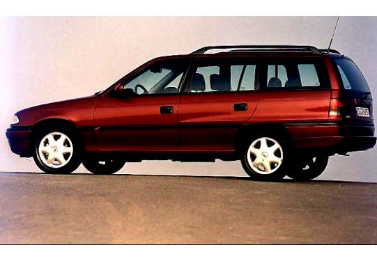Opel Astra Caravan 1994 #8