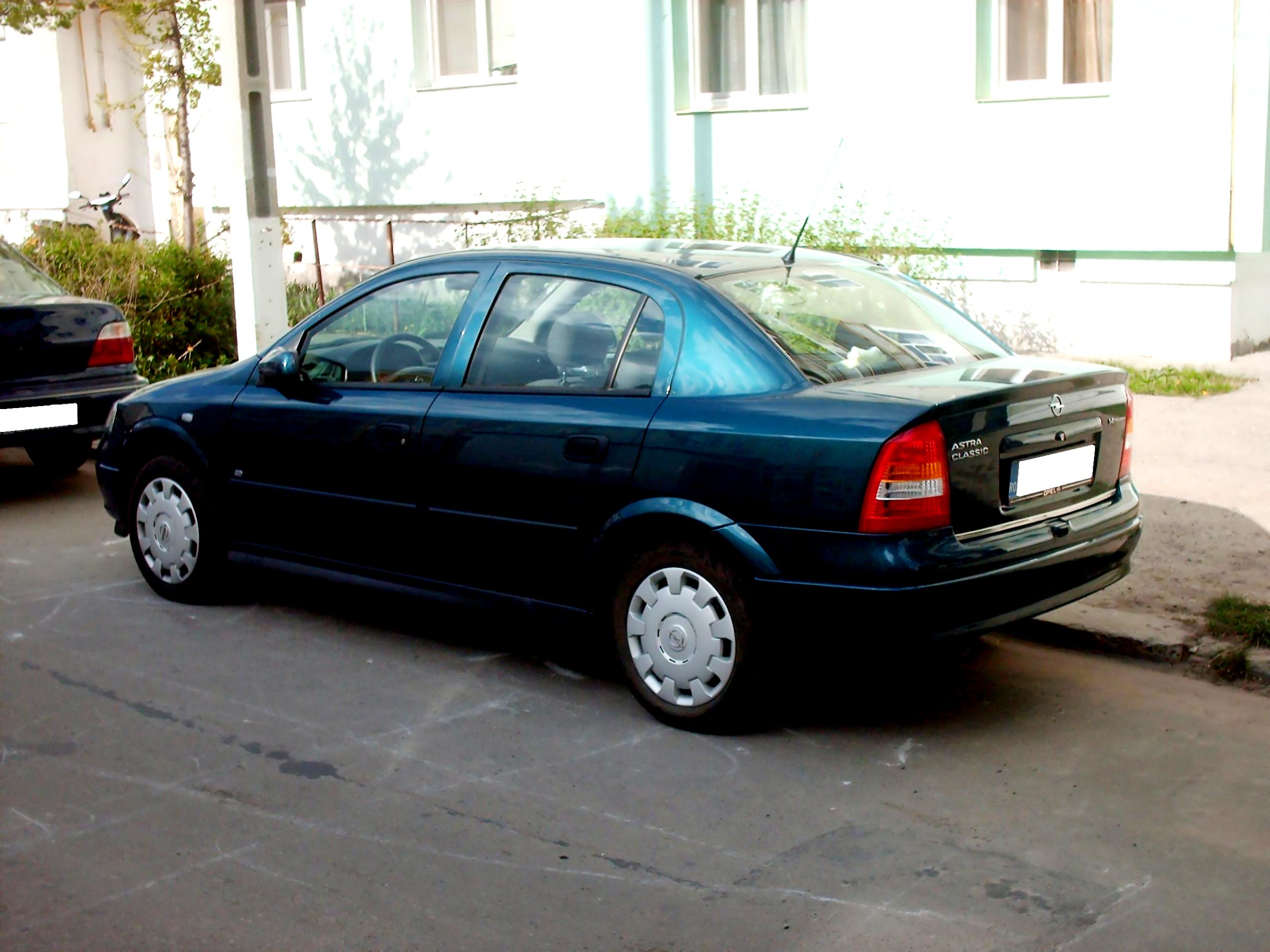 Opel Astra Sedan 1998 #11