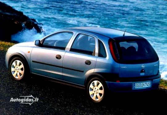 Opel Corsa 5 Doors 2000 #5