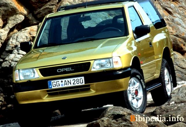 Opel Frontera Wagon 1992 #6