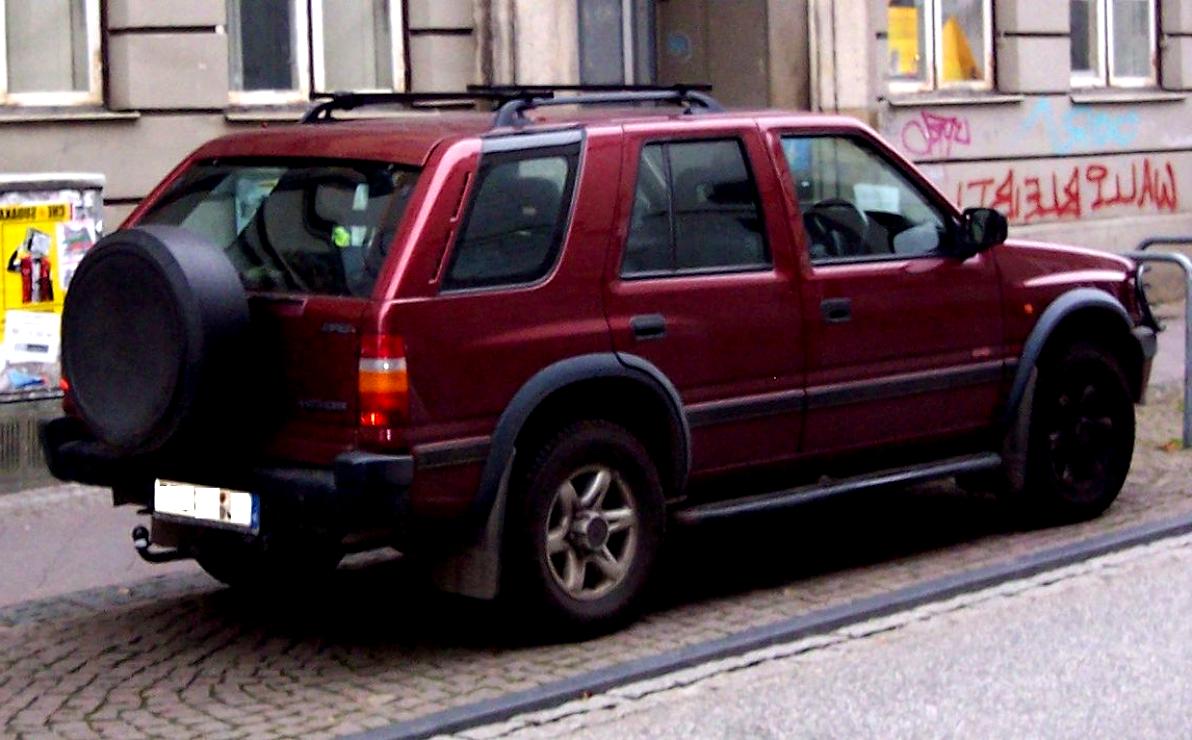 Opel Frontera Wagon 1992 #8