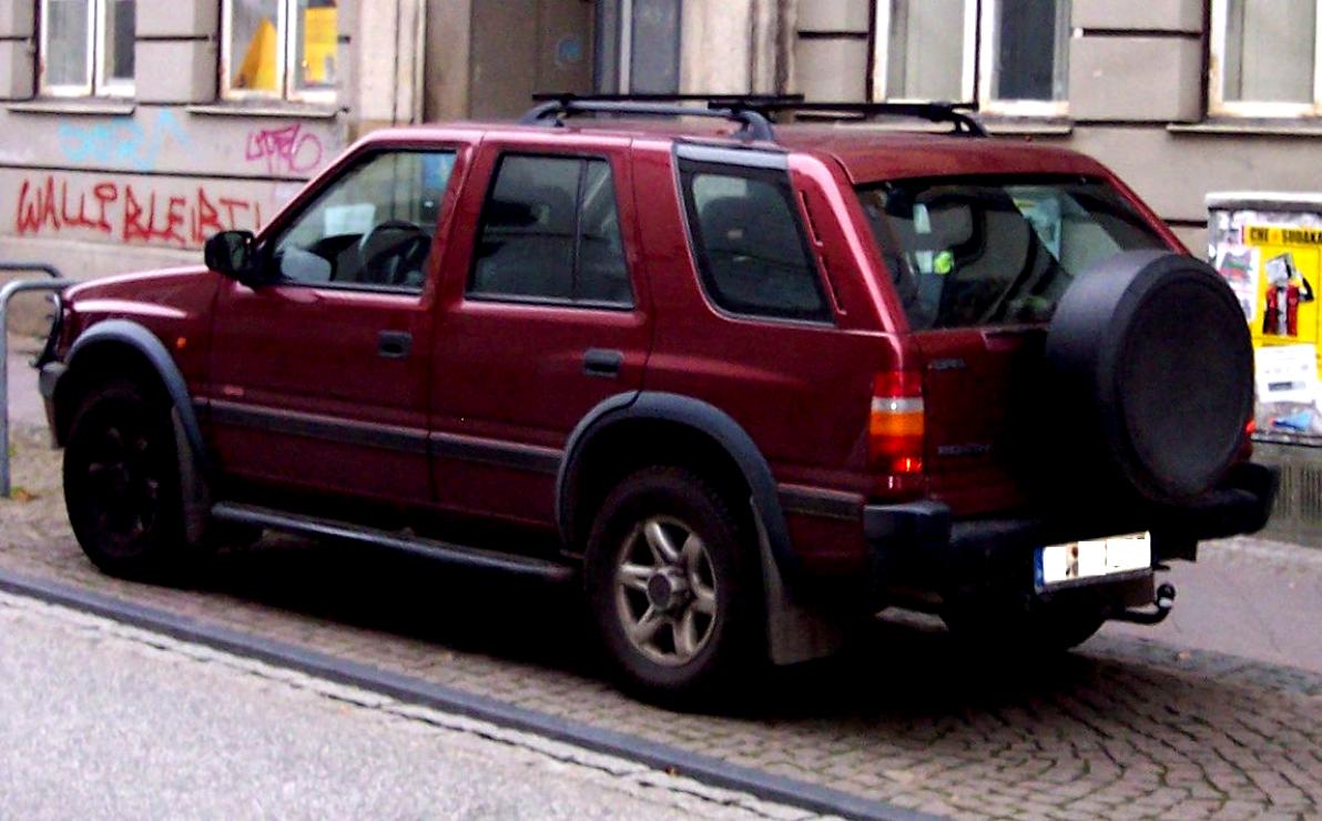 Opel Frontera Wagon 1995 #9