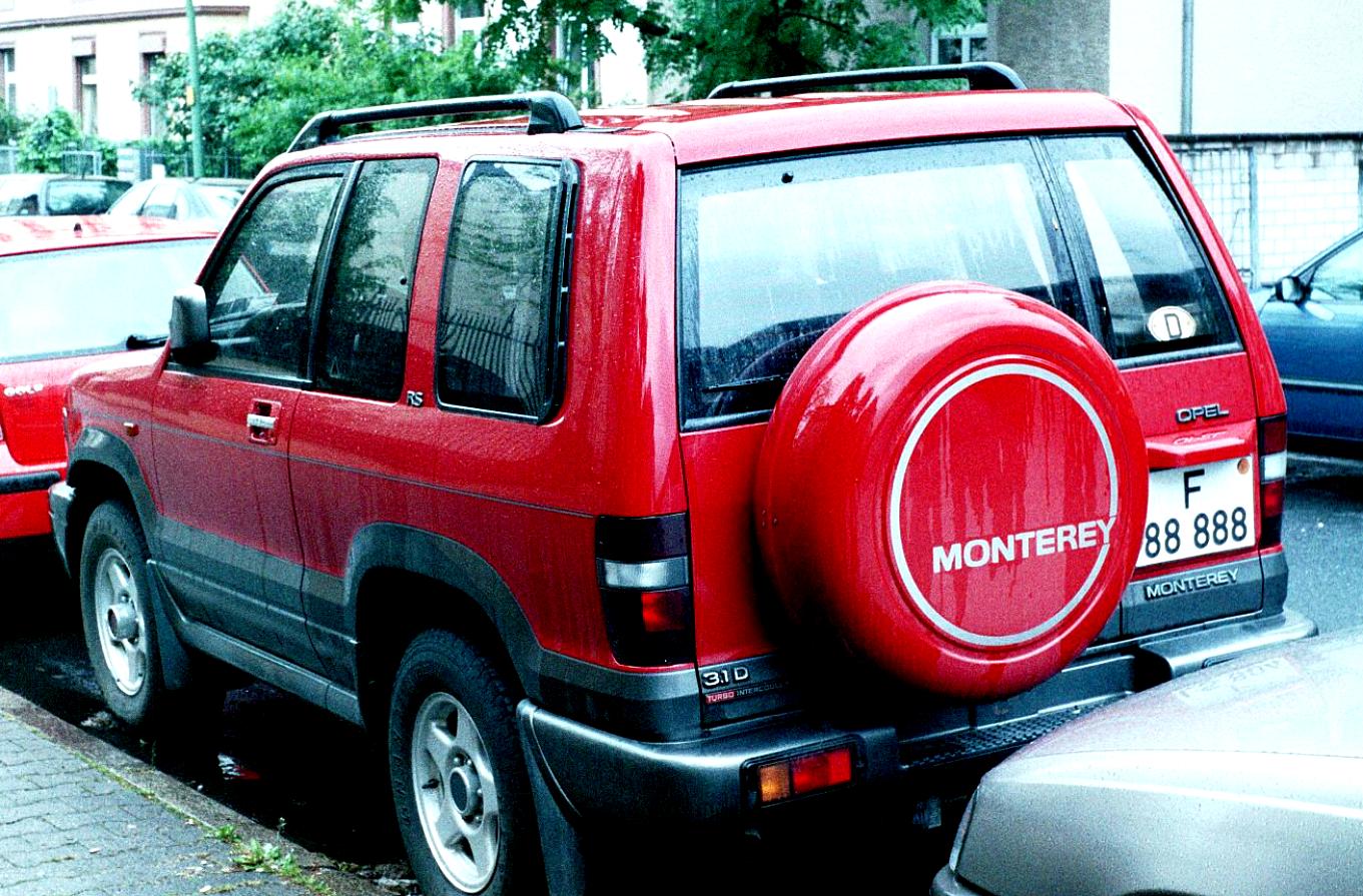 Opel Monterey LTD 1992 #1