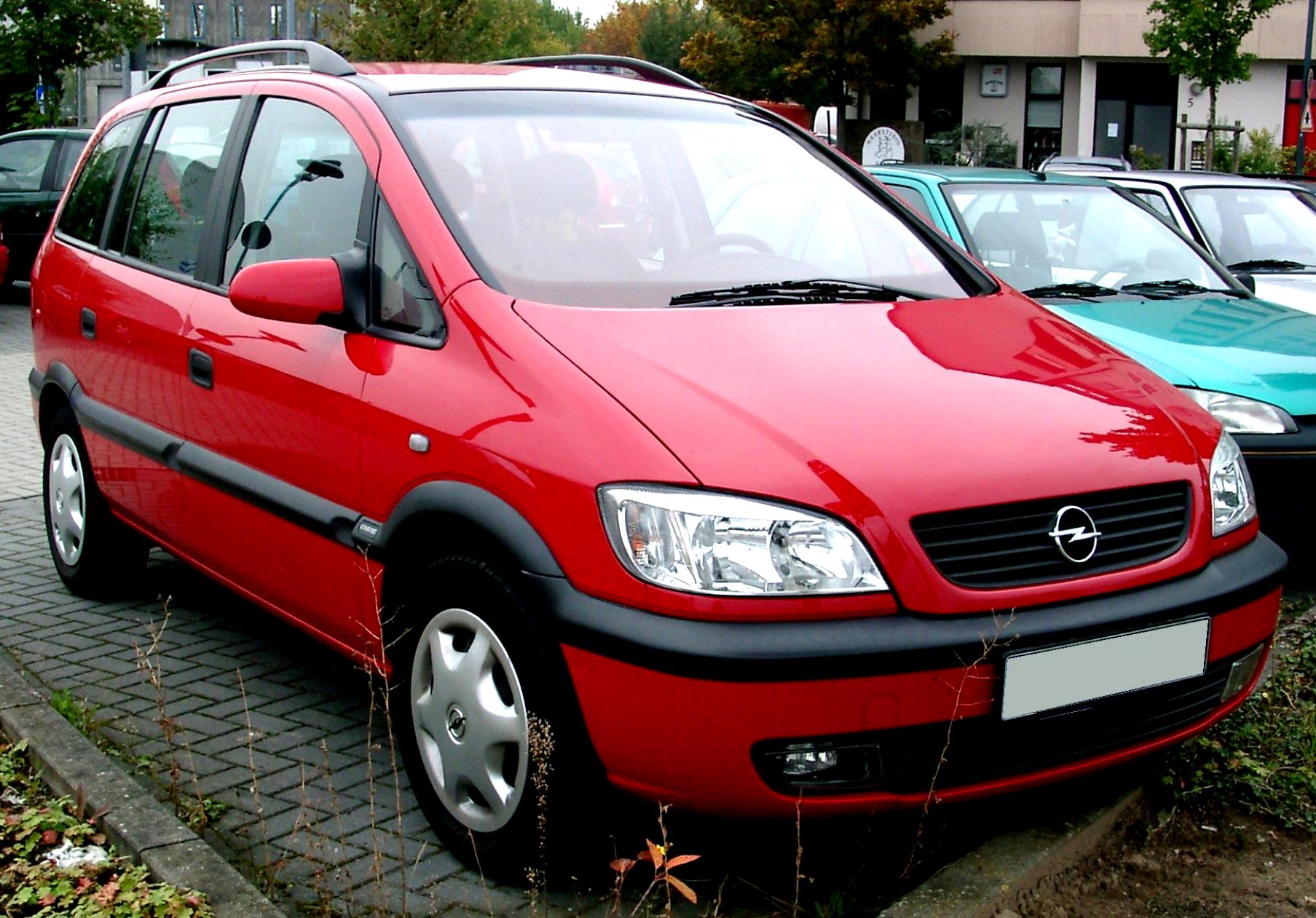Opel Zafira 1999 #6