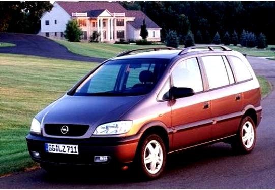 Opel Zafira 1999 #9