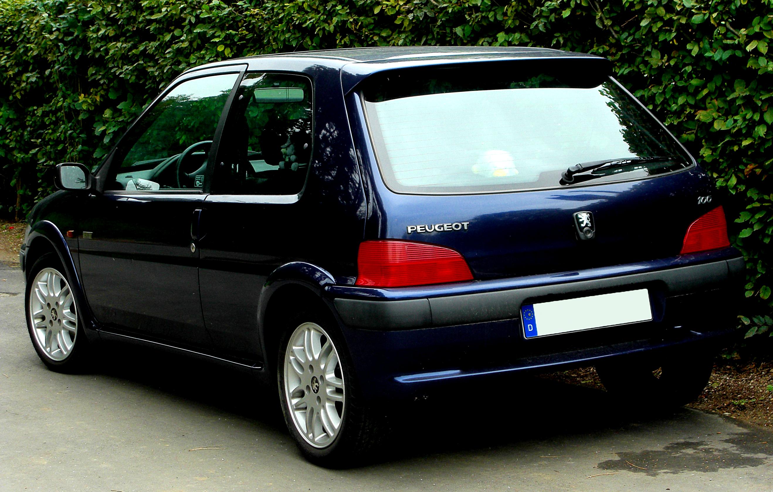 Peugeot 106 1996 #8