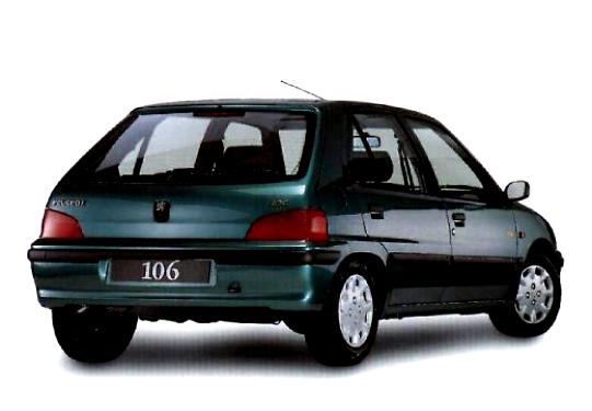 Peugeot 106 1996 #11