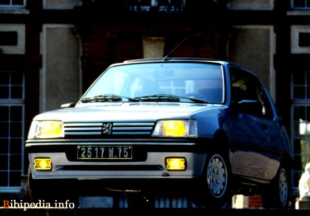 Peugeot 205 3 Doors 1984 #13