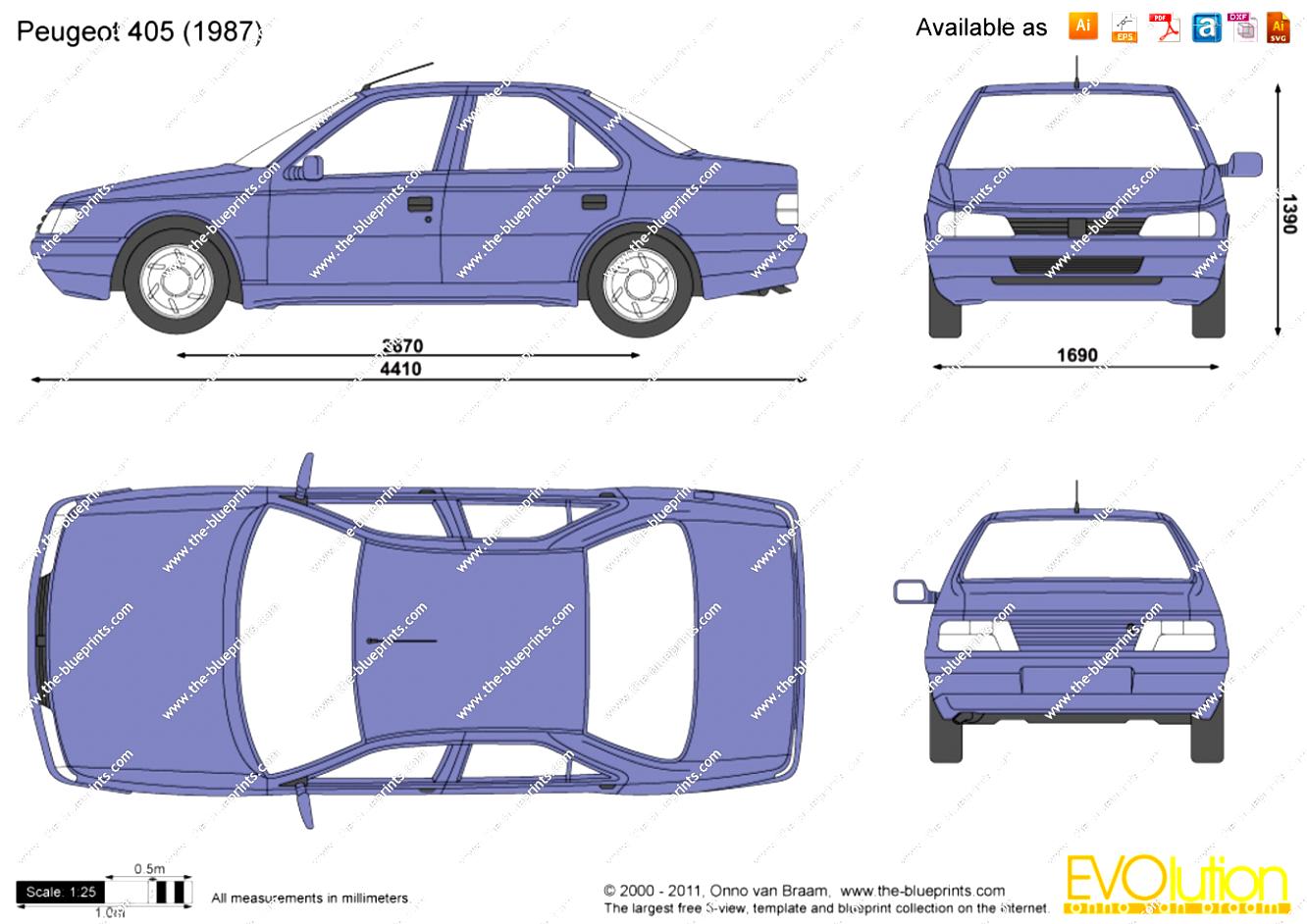 Peugeot 405 1987 #2