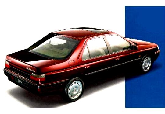 Peugeot 605 1990 #3
