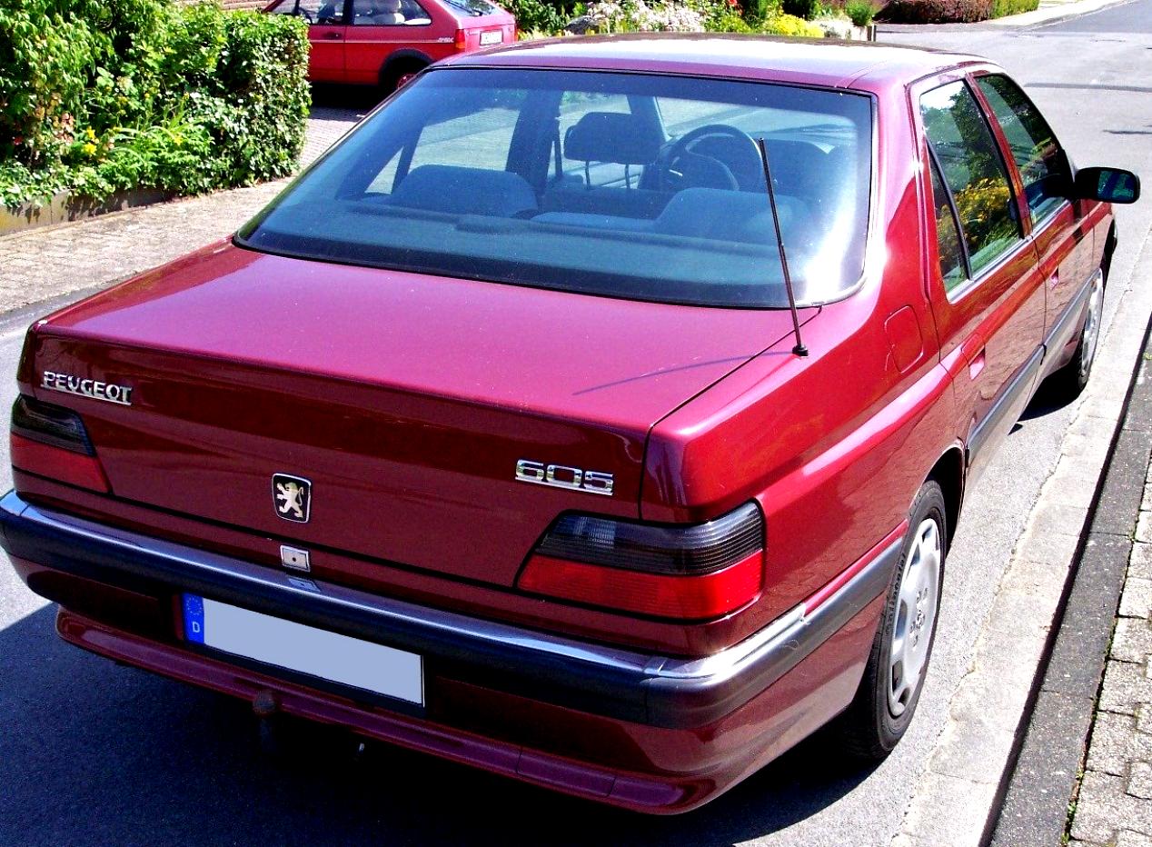 Peugeot 605 1990 #7