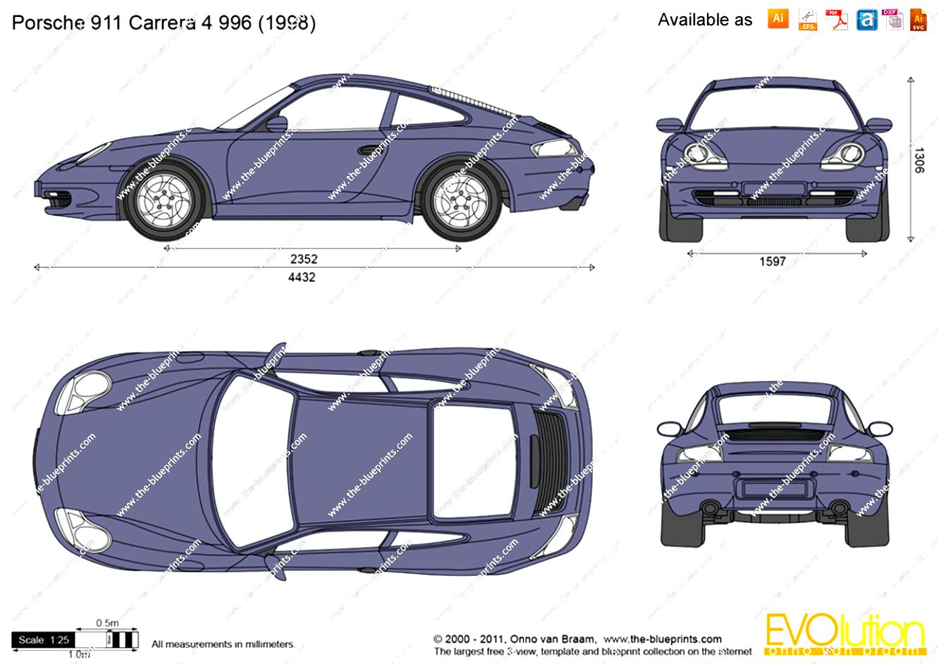 Porsche 911 Carrera 4 996 1998 #19
