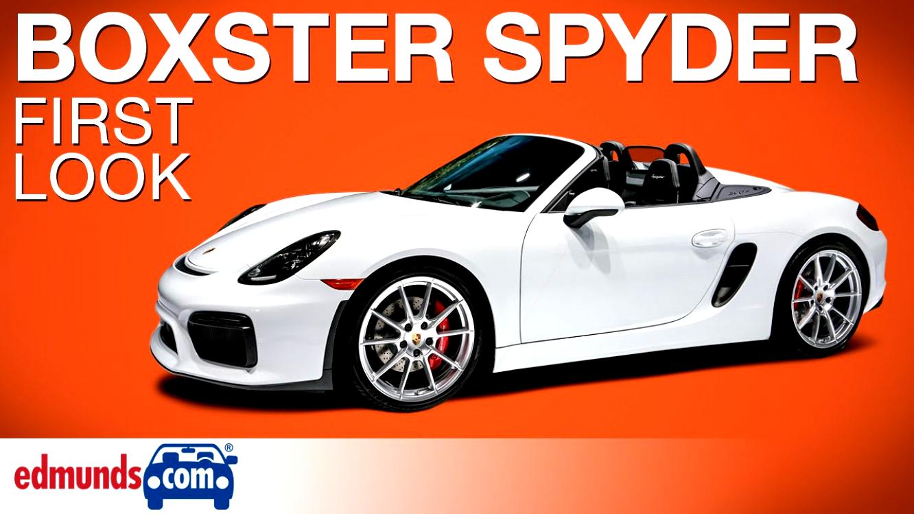 Porsche Boxster Spyder 2016 #63