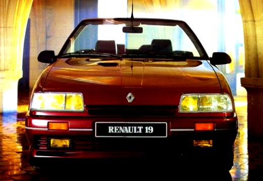 Renault 19 Cabrio 1992 #8