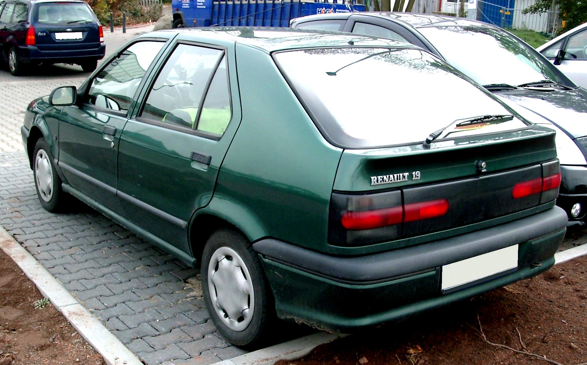 Renault 19 Sedan 1992 #9