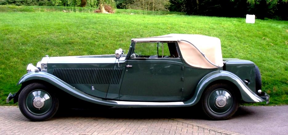 Rolls-Royce Phantom II Continental Sports Saloon By Barker 1930 #4