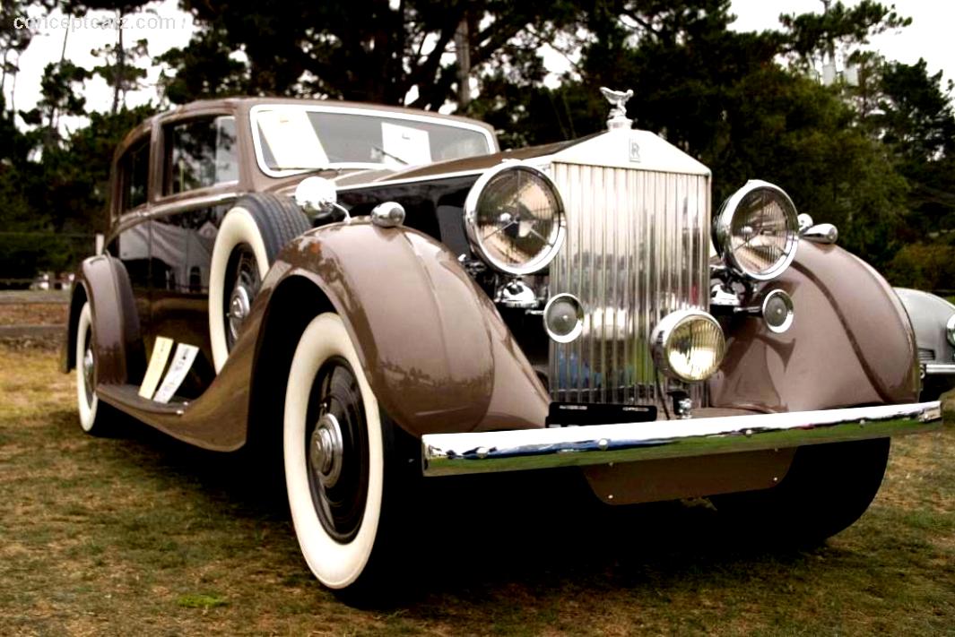 Rolls-Royce Phantom II Continental Sports Saloon By Barker 1930 #6
