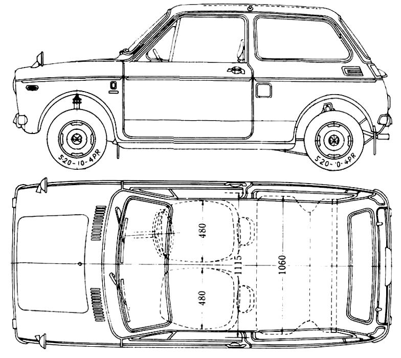 Subaru 360 1958 #43