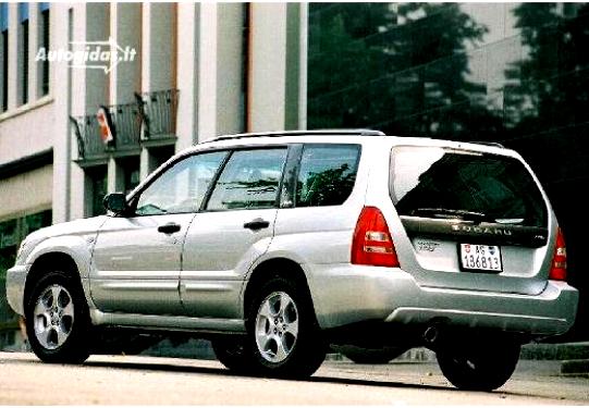 Subaru Forester 2002 #16