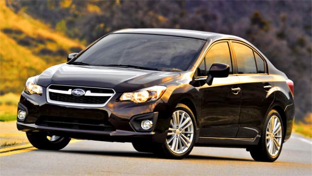 Subaru Impreza 4 Doors 2012 #10