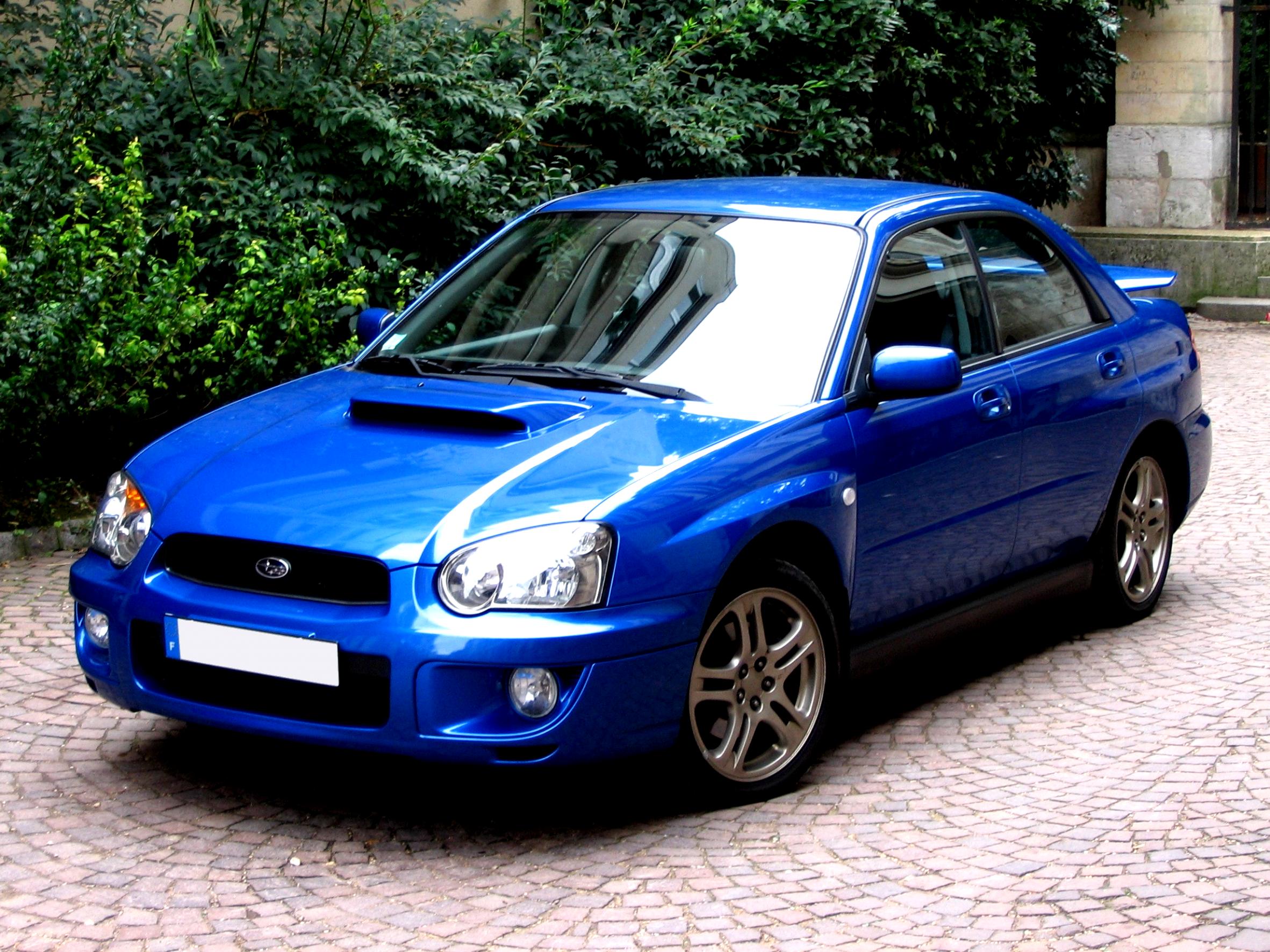 Subaru Impreza WRX STi 2003 on