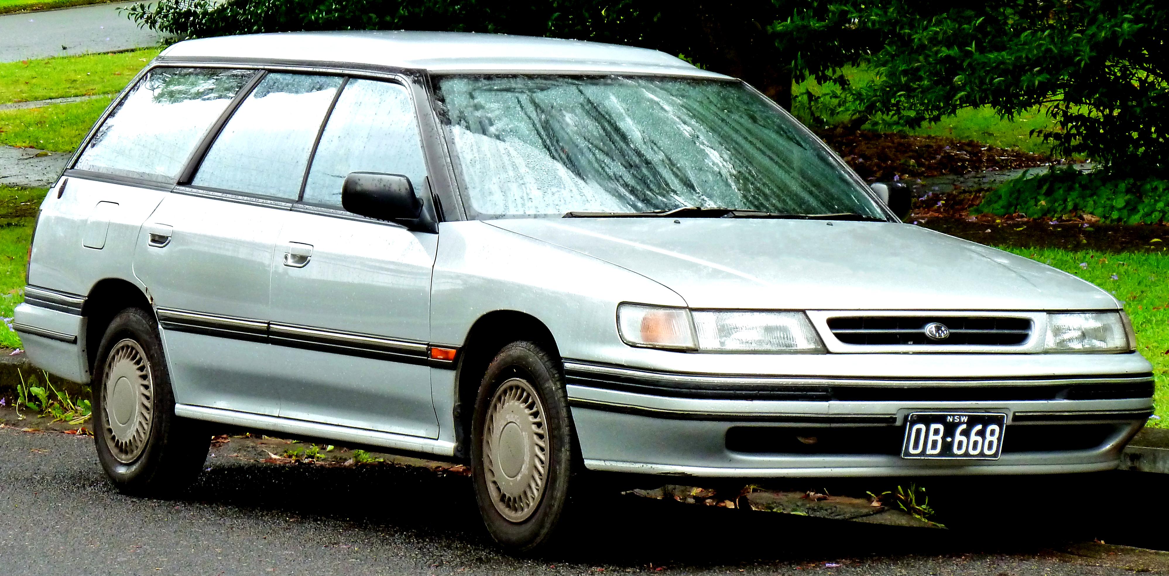 Subaru Justy 3 Doors 1989 #4