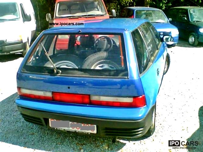 Subaru Justy 3 Doors 1989 #7