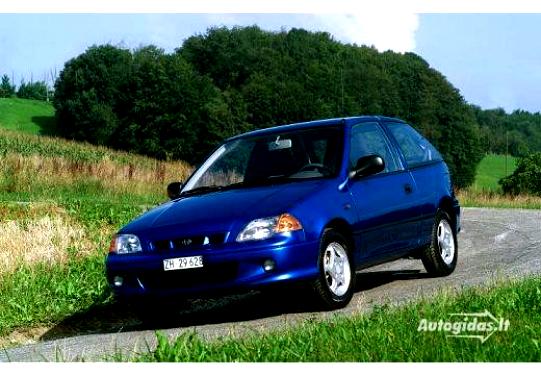 Subaru Justy 3 Doors 1996 #4