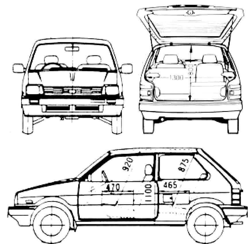 Subaru Justy 3 Doors 1996 #46
